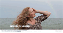 Desktop Screenshot of marleneevensen.com